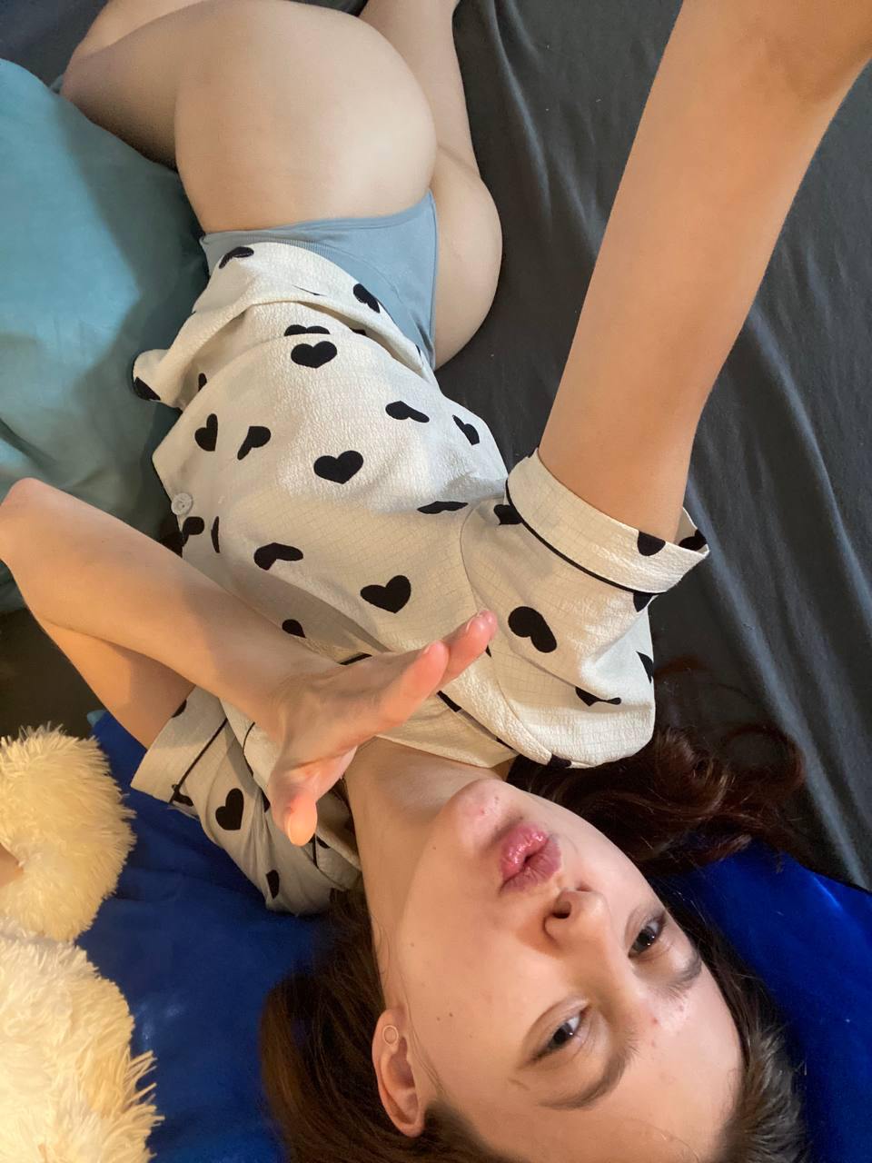 A cozy shot with Your princess — straight from Qingdao