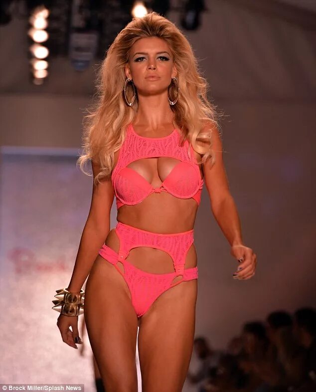 Kelly Rohrbach underwear in Qingdao