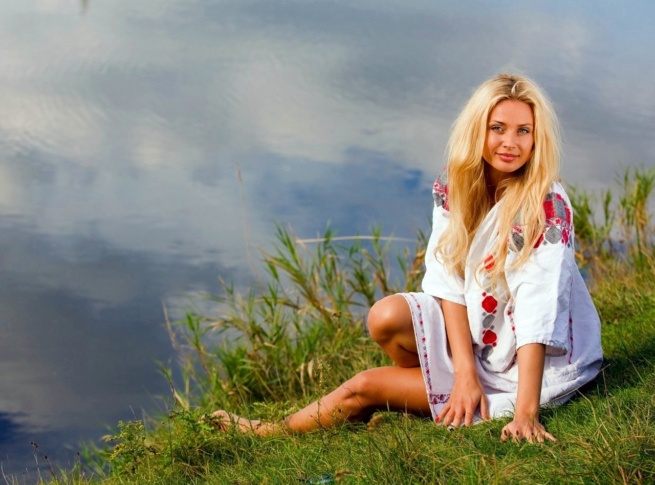 Sexy girl Slavic girls in Qingdao