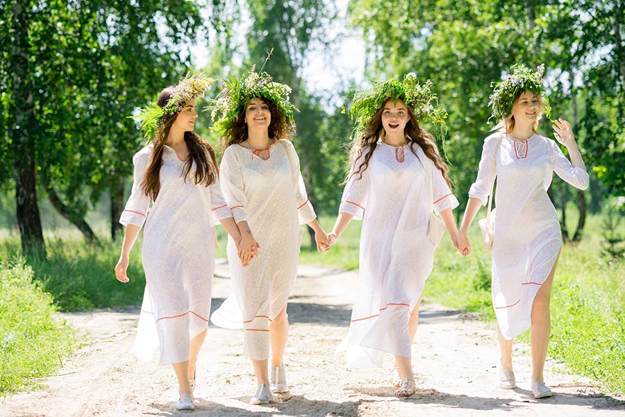 Slavic girls in Qingdao